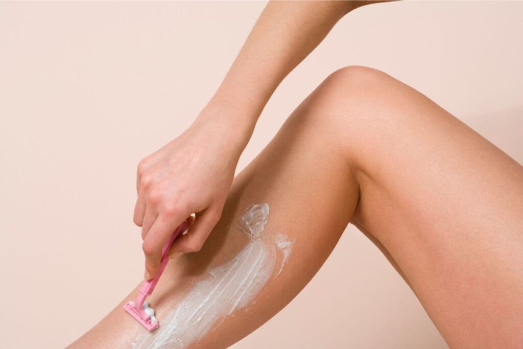 Shaving Legs